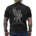 リバプール イングランド Est1207 Colossal Liverbird Grey Age メンズTシャツ バックプリント