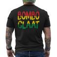 レゲエとジャマイカ Bombo Claat ラスタ ボンボクラット メンズTシャツ バックプリント