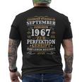 誕生日デザインの伝説は1967年9月生まれ メンズTシャツ バックプリント