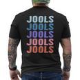 面白いギフト名 Jools 名入れ名 メンズTシャツ バックプリント