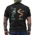 面白い生物学誇り高き生物学者微生物学 Dna Rna メンズTシャツ バックプリント