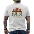 1966年からレトロ60歳の誕生日にヴィンテージで素晴らしい。 メンズTシャツ バックプリント