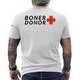 Boner Donor ラウンチ ハロウィン メンズTシャツ バックプリント