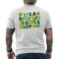 It's A Good Day To Have Luckyt Patrick Day シャムロック アイリッシュ メンズTシャツ バックプリント