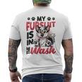 My Fursuit Is In The Wash Furry Fandom。 メンズTシャツ バックプリント