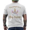 キッズ Bigister ユニコーン I'm Going To Be A Bigister メンズTシャツ バックプリント
