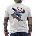 パンダベア スケートボード スケーター パンダベ メンズTシャツ バックプリント
