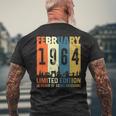 60本限定 1964年2月製 還暦 メンズTシャツ バックプリント 高齢者への贈り物