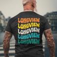 70S Longview 70年代のロングビュー 長袖tシャツ メンズTシャツ バックプリント 高齢者への贈り物