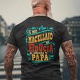 Abbigliamento Lavoro Regalo Divertente Papà Macellaio T-shirt da uomo con stampa posteriore Regalos para ancianos