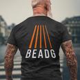 Beadg 5弦 ベース ギター プレーヤー ベーシスト パースペクティブ メンズTシャツ バックプリント 高齢者への贈り物