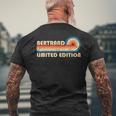 Bertrandurname Retrointage 80S 90S Birthday Reunion T-shirt imprimé au dos Cadeaux pour les vieillards