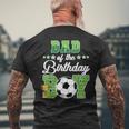 Calcio Papà Compleanno Ragazzi Festa Famiglia T-shirt da uomo con stampa posteriore Regalos para ancianos