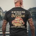 Cèpes Chasseur De Champignon Ramasseur De Cèpes Drôle T-shirt imprimé au dos Cadeaux pour les vieillards