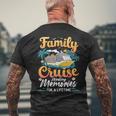Cruise Party Vacation Trip Family Matching Outfit Family Cruise 2025 Summer Vacation Men's T-shirt Back Print Gifts for Old Men