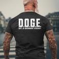 DOGE 政府効率省 Doge 長袖tシャツ メンズTシャツ バックプリント 高齢者への贈り物