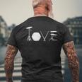 Drummer Love グラフィックドラムセット ドラミングミュージシャン ロックバンド メンズTシャツ バックプリント 高齢者への贈り物