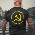 Friendly Neighbourhood Communist 面白い共産主義 メンズTシャツ バックプリント 高齢者への贈り物