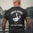 Silly Uncle Goose On The Loose Meme Family Matching Men's T-shirt Back Print Gifts for Old Men