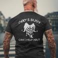 God's Busy Can I Help You Idée Cadeau Amusante T-shirt imprimé au dos Cadeaux pour les vieillards