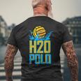 H2o Waterpolo ウォータースポーツ メンズTシャツ バックプリント 高齢者への贈り物