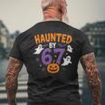 Haunted By 67 67 Halloween Costume Men's T-shirt Back Print Gifts for Old Men