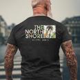 Hawaii The Northhore ハレイワヤシの木 長袖tシャツ メンズTシャツ バックプリント 高齢者への贈り物