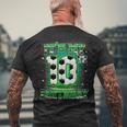 Its My 10Th Birthday Boy Soccer 10 Years Old Party Matching Men's T-shirt Back Print Gifts for Old Men
