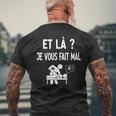 Kiné Humour Drôle Kinésithérapeute T-shirt imprimé au dos Cadeaux pour les vieillards