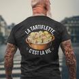 La Tartiflette C'est Laie T-shirt imprimé au dos Cadeaux pour les vieillards