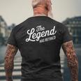 The Legend Has Retired Retirement Men's T-shirt Back Print Gifts for Old Men The Legend Has Retired Retirement Men's T-shirt Back Print Gifts for Old Men