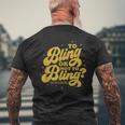 Les Amateurs De Bling Bling Bling-Bling Ou Pas Oh Jeuis Drôle T-shirt imprimé au dos Cadeaux pour les vieillards