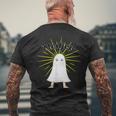 Medjed キュート エジプト メジェド メンズTシャツ バックプリント 高齢者への贈り物