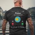 Palau Is Calling And Gotta Go パラオシャツ メンズTシャツ バックプリント 高齢者への贈り物