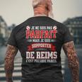 Pas Parfaitupporter Foot Humour Reims Football Rémois T-shirt imprimé au dos Cadeaux pour les vieillards