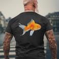 Poissons Rouges D'aquarium T-shirt imprimé au dos Cadeaux pour les vieillards