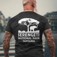 Serengeti National Park メンズTシャツ バックプリント 高齢者への贈り物