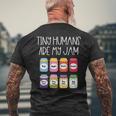 Tiny Humans Are My Jam 幼稚園保育士 長袖tシャツ メンズTシャツ バックプリント 高齢者への贈り物