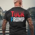 Tuck Frump 面白いアンチトランプデザイン。 メンズTシャツ バックプリント 高齢者への贈り物