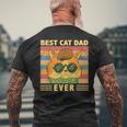 Unico Personalizzato Migliore Gatto Papà Maiintage Gatto Papà T-shirt da uomo con stampa posteriore Regalos para ancianos