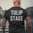 チューリップステージ メンズTシャツ バックプリント 高齢者への贈り物