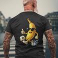 バナナサッカー メンズTシャツ バックプリント 高齢者への贈り物
