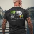 ビール 酒 面白いtシャツ Hoptimist 英語 辞書 飲み おもしろ 飲み会 酒好き メンズ ネタ 服 メンズTシャツ バックプリント 高齢者への贈り物