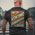 レトロ Kokomo シャツ ビンテージ シティ Kokomo メンズTシャツ バックプリント 高齢者への贈り物