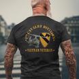 第1空騎兵師団 ベトナム 退役軍人 Uh1 ガンシップパパ 長袖tシャツ メンズTシャツ バックプリント 高齢者への贈り物
