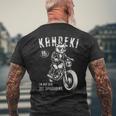 還暦祝い バイク好き 猫好き 父 男性 クラシックバイク 60歳 I'm Not Old Just Upgrading メンズTシャツ バックプリント 高齢者への贈り物