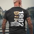 限定版 1992年 ベア・ベア 誕生日 1992年 ヴィンテージ 1992年 メンズTシャツ バックプリント 高齢者への贈り物