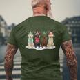 Black Lab Labrador Dog Christmas Crew Matching Family Xmas Men's T-shirt Back Print Gifts for Old Men Black Lab Labrador Dog Christmas Crew Matching Family Xmas Men's T-shirt Back Print Gifts for Old Men