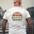 1966年からレトロ60歳の誕生日にヴィンテージで素晴らしい。 メンズTシャツ バックプリント 高齢者への贈り物
