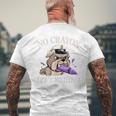Boys No Crayon Left Behind Corps Squad Military Our Troop Men's T-shirt Back Print Gifts for Old Men